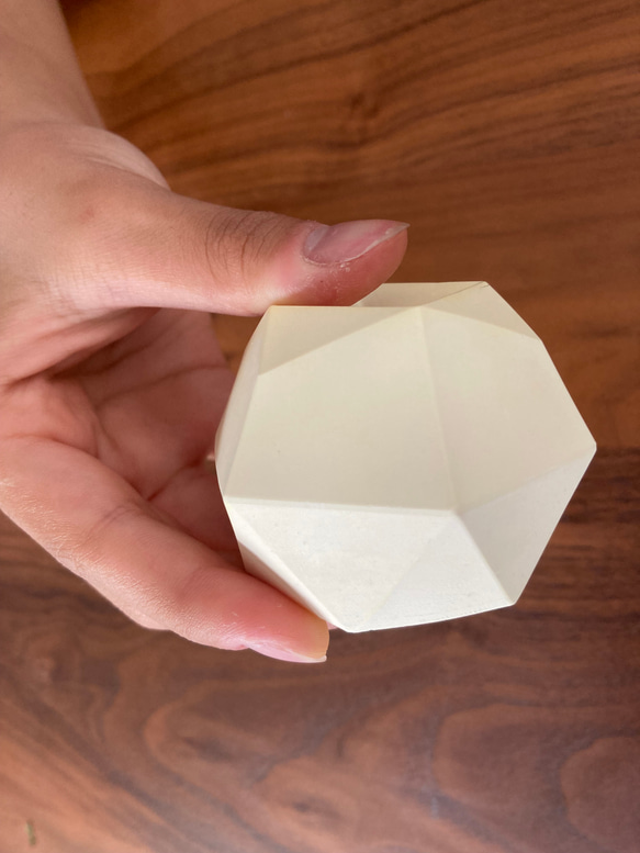 グレー　優秀ストーン　ポリへドロン　polyhedron　アロマストーン 5枚目の画像
