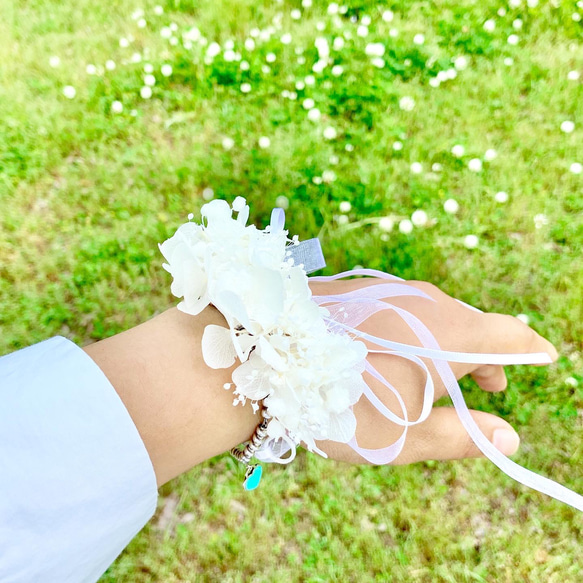 リストレット リストブーケ 腕輪 ブレスレット ブライズメイト 成人式