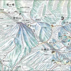 八ヶ岳鳥瞰マップ「ヤツの地図」 3枚目の画像