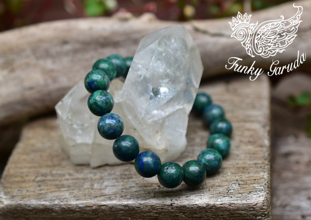 アグレッシヴカラー★アズロマラカイト ブレス azb002