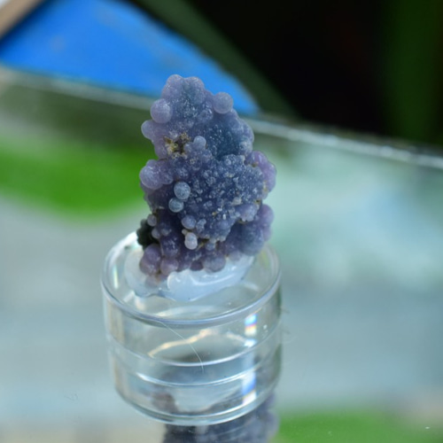 不思議ぶどう色☆グレープカルセドニー （アゲート） gu001 天然石