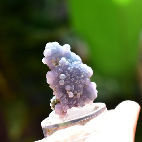 不思議ぶどう色☆グレープカルセドニー （アゲート） gu001 天然石