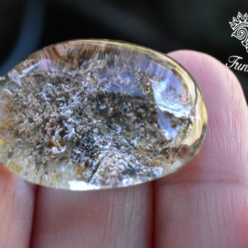 ガーデンクォーツ　原石　ルース　2点　661g ガーデンクォーツ 原石 ルース 2点 661g