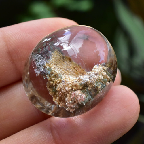 ガーデンクォーツ 豊かな自然世界☆ガーデンクォーツ ルース241 天然石 Funky