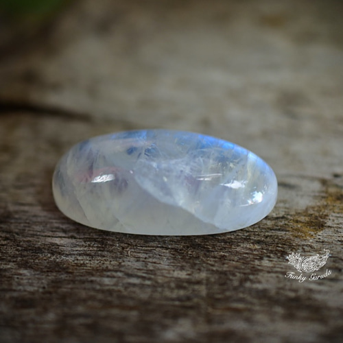 乳白色のベール☆高品質☆ムーンストーン ルース moon045 天然石 Funky