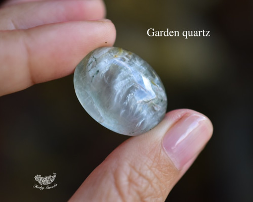 ☆天使の舞☆ホワイトガーデンクォーツ ルース gar334 天然石