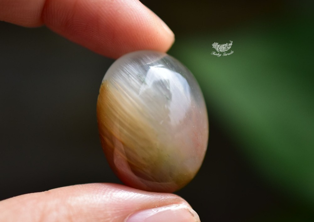 暖かな神秘★ガーデンクォーツ ルース gar359