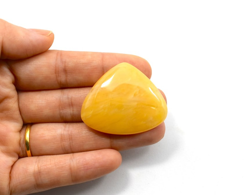 オレンジアラゴナイト アラゴナイト フォスフォレッセンス(宝石名イエロー