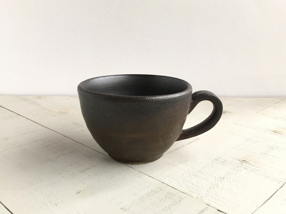 黒金器カップ》175cc（黒金釉）［K-10] ティーカップ TOMOI WORKS 通販