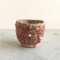 古備前　無釉焼締陶　茶碗　盃　ぐい呑み　ちょこ　古道具　アンティーク　Q1140 古備前 無釉焼締陶 茶碗 盃 ぐい呑み ちょこ 古道具