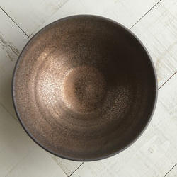 《黒金器》鉢皿　Φ15.3cm（黒金釉）［K-13] 1枚目の画像