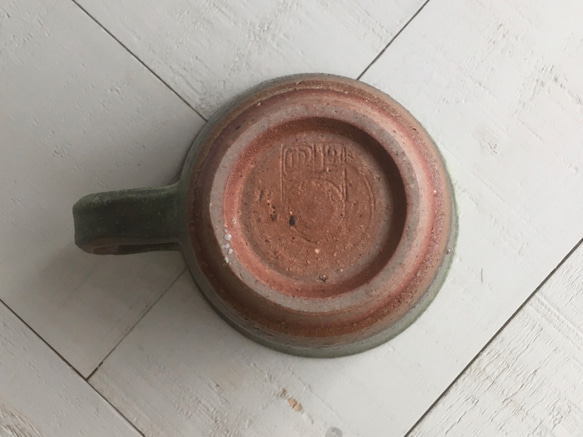 《グリーンカップ》230cc（トルコ／銅釉）[G-62] 6枚目の画像