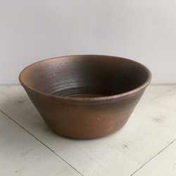 《グリーン器》ボウル・ラーメン鉢（トルコ／銅釉）[G-69] 2枚目の画像