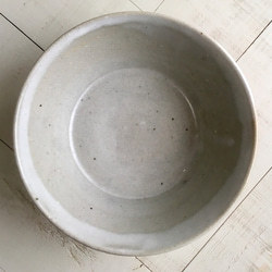 《器》ボウル・ラーメン鉢（灰釉／ブルーグレー）[C-10] 3枚目の画像