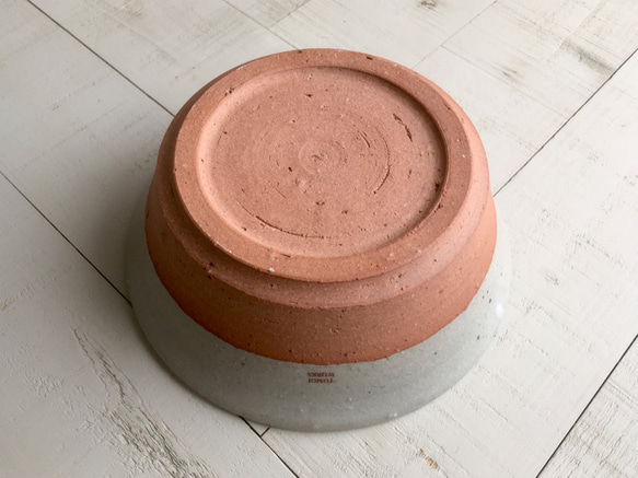 《器》ボウル・ラーメン鉢（灰釉／ブルーグレー）[C-10] 4枚目の画像