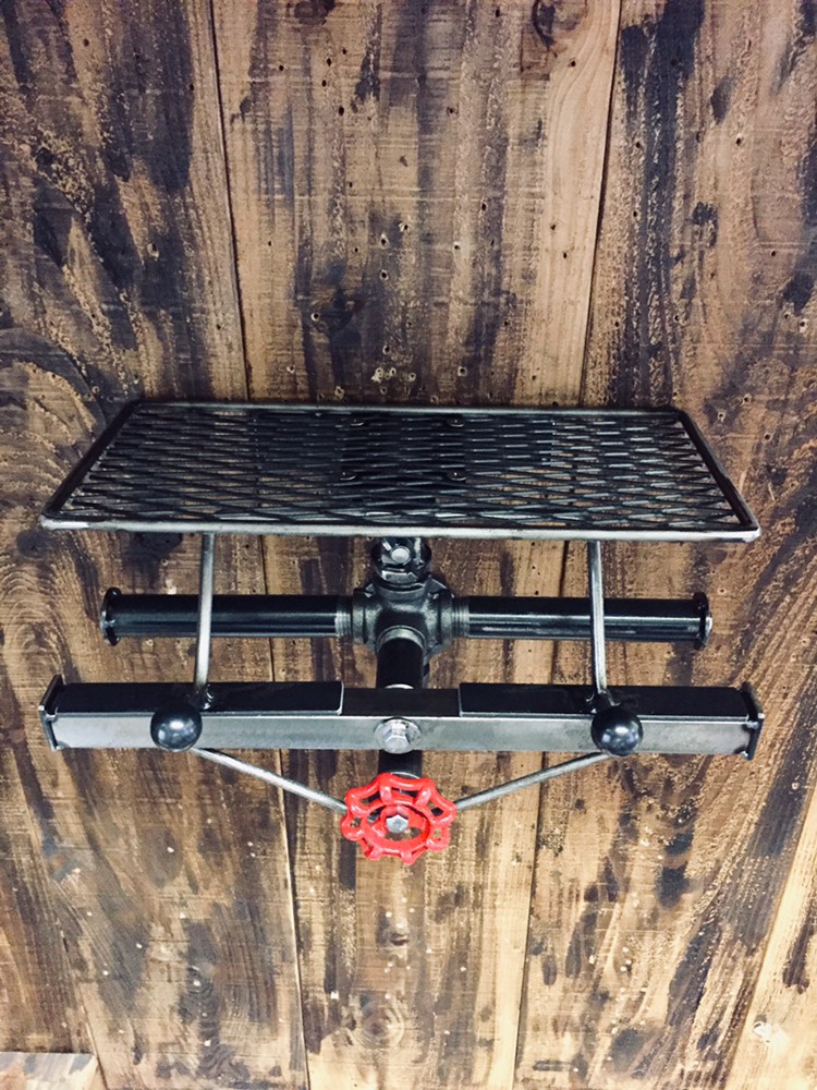 cream.70 ガス管 ペーパーホルダー ダブル アシストバーインダストリアル ブルックリン @