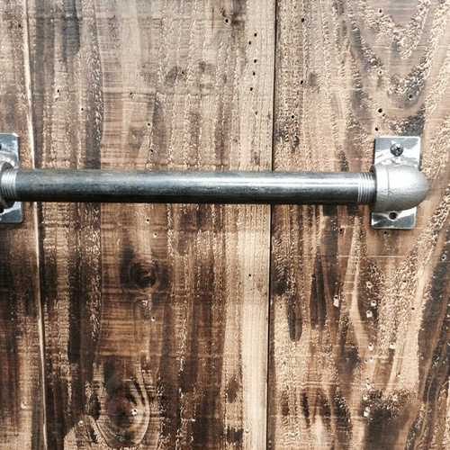 cream.70 ガス管 L230 ドアハンドル 取っ手 タオルハンガー