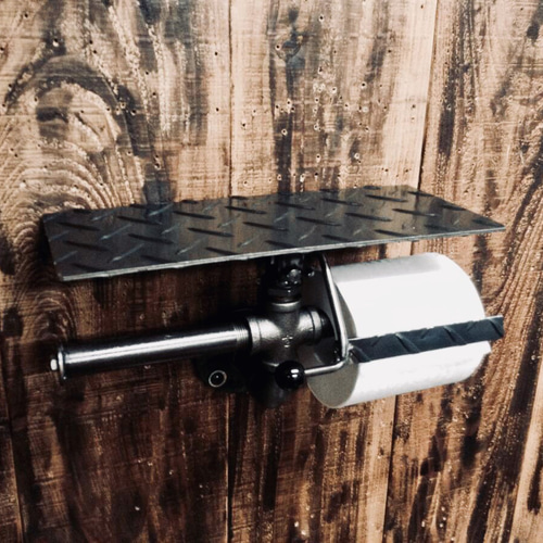 cream.70 ガス管 縞板 ペーパーホルダー アシストバー仕様！