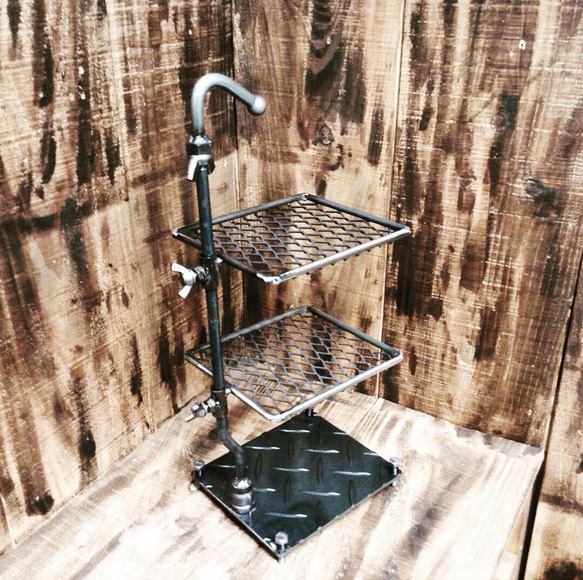 cream.70 卓上シェルフ インダストリアル 男前インテリア 6 フリー