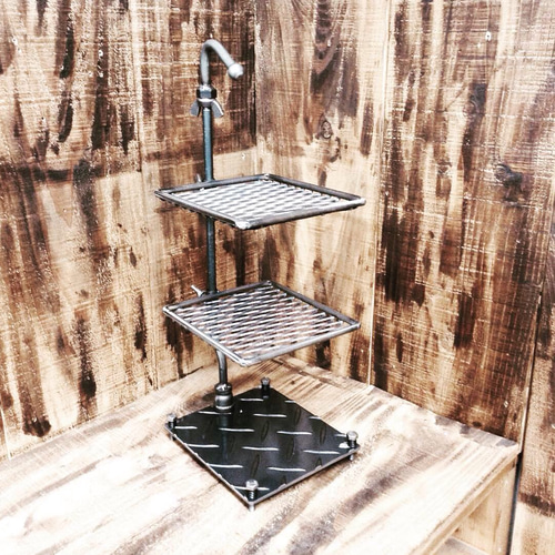 cream.70 卓上シェルフ インダストリアル 男前インテリア 6