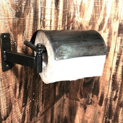 cream.70 ガス管ダブル ペーパーホルダー アシストバー仕様