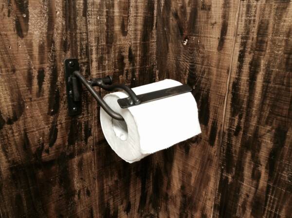 cream.70 ペーパーホルダー ハンギング  スイング アイアン手曲げ 無骨 6