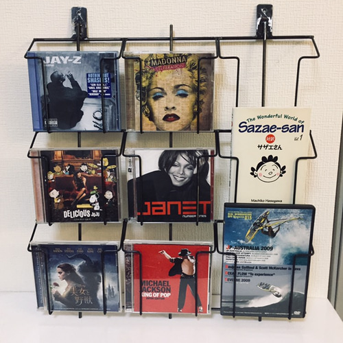 cream.70 ポストカードラック  9ポケット アイアンカードラック cream.70 アイアン カードラック 9ポケット ポストカードラック