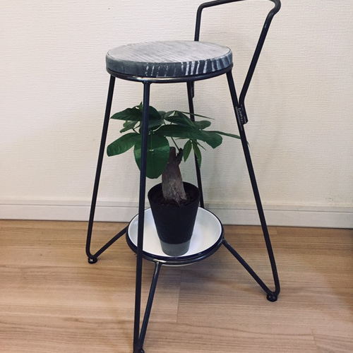スクエア椅子 スツール　花台　ハンドメイド　座面高61cm　２脚 スクエア椅子 スツール 花台 ハンドメイド 座面高61cm 2脚 【公式通販】