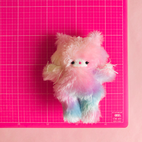 ユメカワJUNKちゃん ねこのぬいぐるみ手のひらサイズ① ねこ