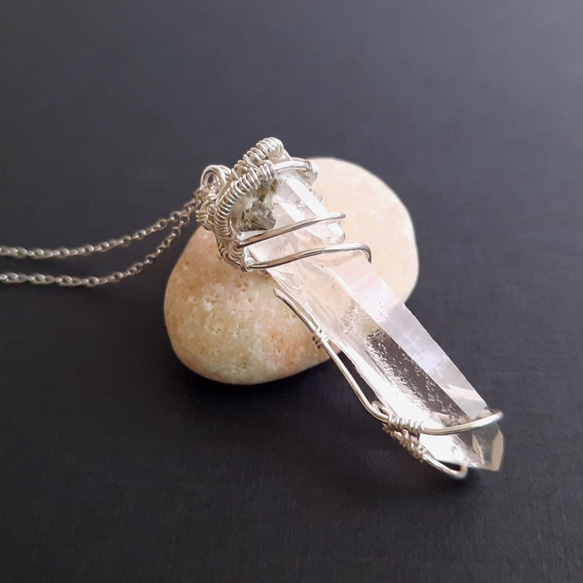 穆爾森恩（Mulsern）―列木里亞（Lemuria）水晶純銀編織墜︳Spirit·手心向陽 第2張的照片