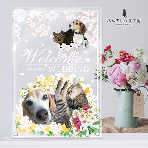 welcome ボード プレート アンティーク 犬 Dog welcomeボード ブリキ