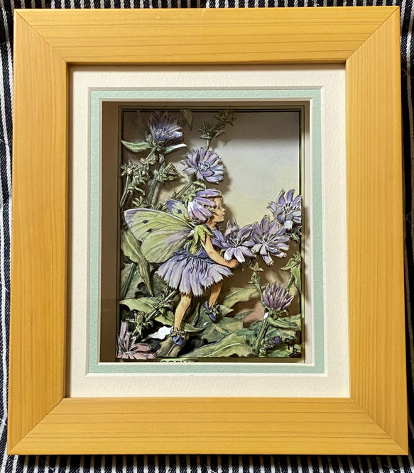 シャドーボックス　新品保管品　フェアリー シャドーボックス完成品 (The CHICORY Fairy) 立体・オブジェ れぐるす