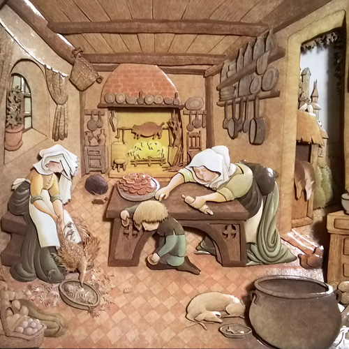 シャドーボックス完成品 (いばら姫) その他アート れぐるす 通販