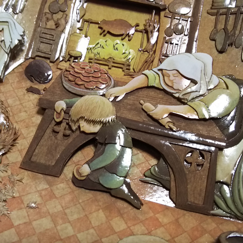 シャドーボックス完成品 (いばら姫) その他アート れぐるす 通販