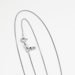 (C002，Curb-Link Chain）馬勒紋理意大利925純銀項鍊, 16英吋, 40cm 第1張的照片