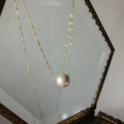 cotton pearl necklace (kisuka) 2枚目の画像