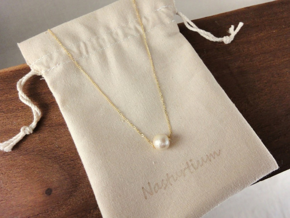 cotton pearl necklace (kisuka) 4枚目の画像