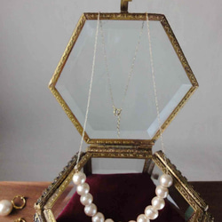 pellet cotton pearl necklace(kisuka) 1枚目の画像