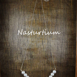 pellet cotton pearl necklace(kisuka) 4枚目の画像