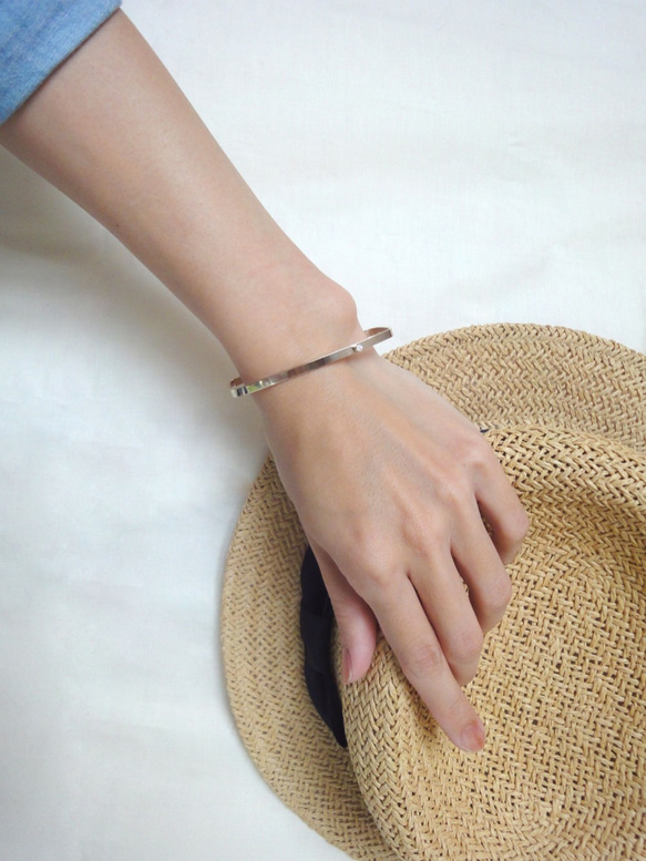 gleam square bangle 5枚目の画像