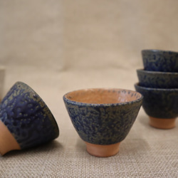 滴滴咖啡陶壺-藍色伊羅保 第6張的照片
