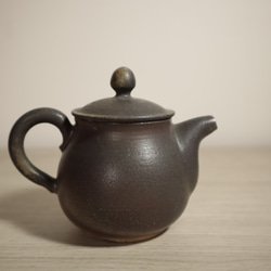 陶藝 自然落灰 柴燒 茶壺 140ml 第5張的照片