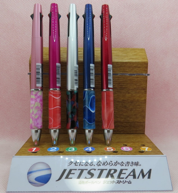ジェットストリーム２＆１、3向け　アクリルグリップ 2枚目の画像
