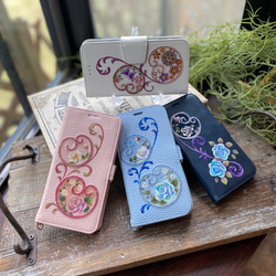 専用ページ　スマホケースとメガネケース　トールペイント作品 専用ページ スマホケースとメガネケース トールペイント作品