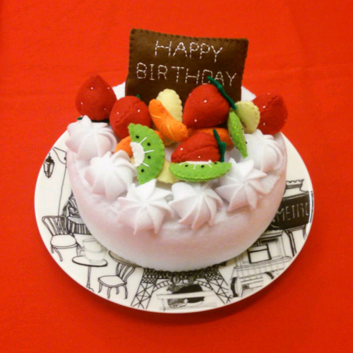 フェルト ままごと クリスマスパーティセット 名入れチョコ