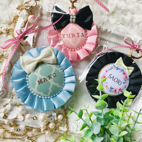 モンブランさん専用]お名前キーホルダー ネームタグ プレゼント プチ