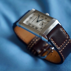 『高級革使用』ホーウィン　シェルコードバン　時計ベルト #８カラー　ブラウン　バーガンディ　革ベルト　レザー　腕時計　 2枚目の画像