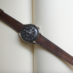 『高級革使用』イタリアンレザー　時計ベルト　AppleWatchバンド　 ブラウン　レザー　腕時計　革ベルト　皮 3枚目の画像