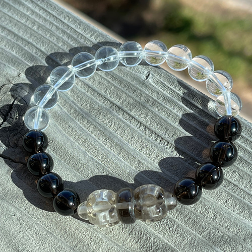 ヒマラヤバジュラブレスレット アンティーク菩提樹、バジュラ（五鈷杵