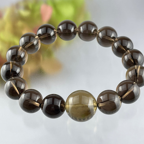 ガウリシャンカール産スモーキーレモンシトリン&ガウリスモーキー